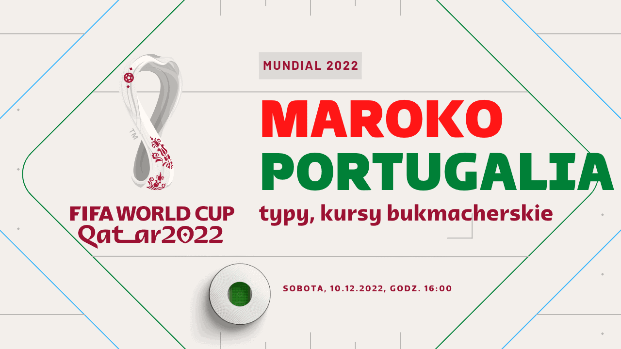 Maroko Portugalia Typy kursy zakłady 10 12 2022