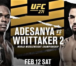 Typy na UFC 271 - niedziela, 13 lutego 2022￼￼
