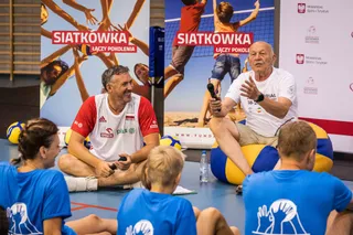 Wystartował projekt „Siatkówka łączy pokolenia” z mistrzami olimpijskimi w roli głównej!