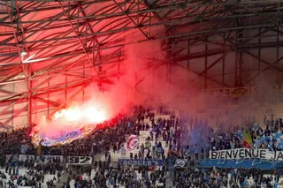 LM. Kibice Eintrachtu Frankfurt wykonywali nazistowskie gesty