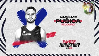 Twarde Pierniki z nowym rzucającym - Vasilije Pušica wzmacnia ekipę z Torunia