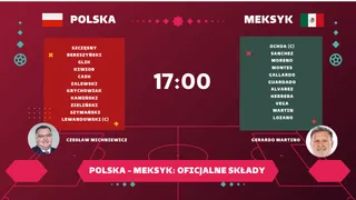 Polska - Meksyk: Oficjalne składy. Znamy "11" Polski na mecz z Meksykiem!