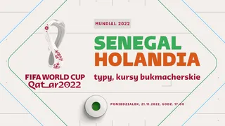 Senegal – Holandia: Typy, kursy, zakłady (21.11.2022)