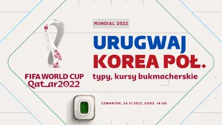 Urugwaj - Korea Południowa: Typy, kursy, zakłady (24.11.2022)