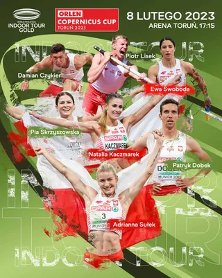 ORLEN Copernicus Cup 2023: Program minutowy zawodów w Arenie Toruń (8.02.2023)