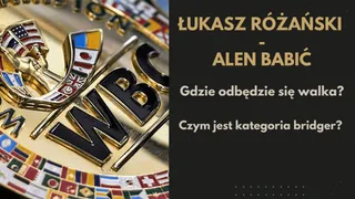 Gdzie odbędzie się walka Łukasz Różański - Alen Babić?