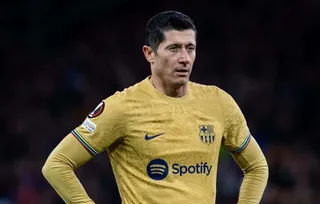 Lewandowski wściekły na Ansu Fati po meczu z United