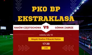 Raków - Górnik Zabrze: Typy, kursy, składy (18.02.2023)