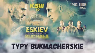 KSW 80: Kursy, zakłady - piątek, 17 marca 2023