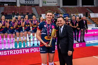 Siatkarki Grot Budowlanych Łódź odebrały brązowe medale