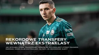 Rekordowe transfery wewnętrzne Ekstraklasy [Top 9]
