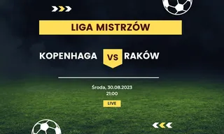 FC Kopenhaga - Raków Częstochowa: Typy, kursy (30.08.2023)