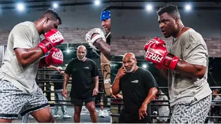 Mike Tyson będzie trenować Ngannou na walkę z Tysonem Furym