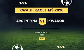 Argentyna - Ekwador: Typy, kursy (8.09.2023)