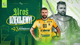 PlusLiga: Uros Kovacević odchodzi z Aluronu CMC Warty Zawiercie!!!