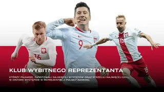 Klub Wybitnego Reprezentanta: Top 100 piłkarzy, z największą liczbą występów w reprezentacji Polski