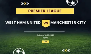 West Ham United - Manchester City: Typy, kursy (16.09.2023)