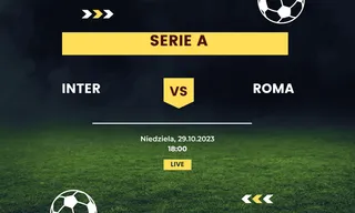 Inter Mediolan - AS Roma: Typy, kursy (29.10.2023)