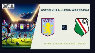 Aston Villa - Legia Warszawa: wynik, statystyki, skrót meczu [30.11.23]