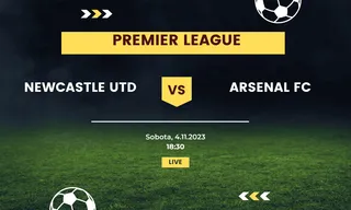 Newcastle United - Arsenal FC: Typy, kursy (4.11.2023)