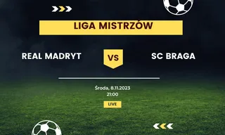Real Madryt - SC Braga: Typy, kursy (8.11.2023)