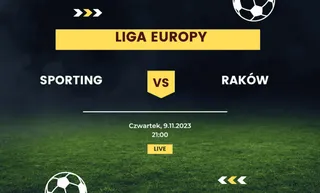 Sporting Lizbona - Raków Częstochowa: Typy, kursy (9.11.2023)
