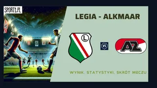 Legia Warszawa - AZ Alkmaar: wynik, statystyki, skrót meczu [14.12.23]