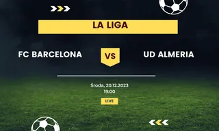 FC Barcelona - UD Almeria: Typy, kursy (20.12.2023)