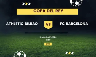 Athletic Bilbao - FC Barcelona: Typy, kursy (24.01.2024)
