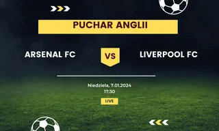 Arsenal FC - Liverpool FC: Typy, kursy (7.01.2024)