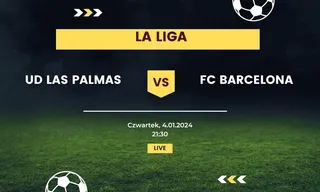 UD Las Palmas - FC Barcelona: Typy, kursy (4.01.2024)