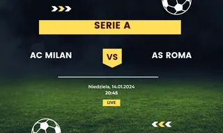 AC Milan - AS Roma: Typy, kursy (14.01.2024)