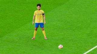 Syn Ronaldo robi wrażenie. Sylwetka młodego gwiazdora powala! [ZOBACZ ZDJĘCIE]