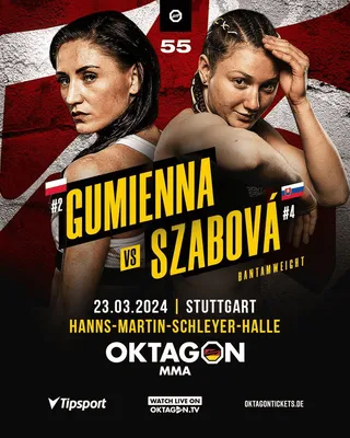 Róża Gumienna pojawi się na gali Oktagon MMA 55. Jej rywalką niepokonana Słowaczka
