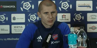 Dawid Szwarga po meczu Puszcza-Raków:"Kończymy ten mecz z dużym niedosytem"