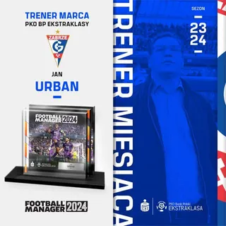 Jan Urban najlepszym trenerem PKO BP Ekstraklasy w marcu 2024!