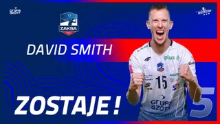 ZAKSA: David Smith przedłużył kontrakt!