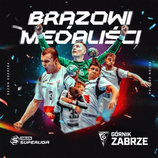 ORLEN Superliga: Górnik Zabrze brązowym medalistą sezonu 2023/2024!