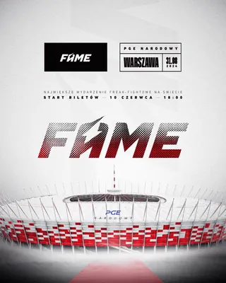 FAME MMA zawita na PGE Narodowy