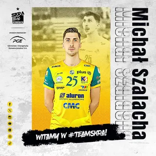 PlusLiga: Michał Szalacha w PGE GiEK Skrze Bełchatów!