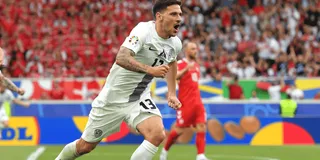 Erik Janża z golem na Euro 2024 w meczu z Danią