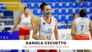 Daniela Cechetto nową atakującą ŁKS Commercecon Łódź
