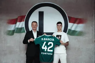 Sergio Barcia piłkarzem Legii Warszawa!