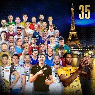 PlusLiga: 35 zawodników zagra na igrzyskach w Paryżu!