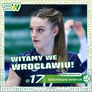 Weronika Gierszewska w KGHM #VolleyWrocław!
