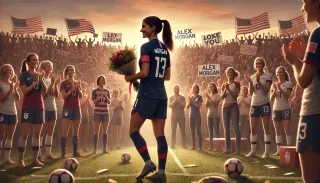 Alex Morgan zagrała ostatni mecz w karierze - Tak pożegnali ją fani (VIDEO)