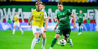 Jakub Świerczok z debiutancką bramką w barwach Śląska Wrocław