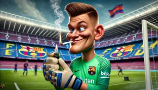 Wojciech Szczęsny w Barcelonie - zakłady specjalne Betfan