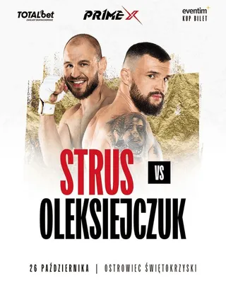 Cezary Oleksiejczuk z walką na gali PRIME  10