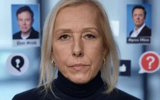 Navratilova kontra Elon Musk - jak fake news o Alyssie Milano wywołał burzę w mediach społecznościowych